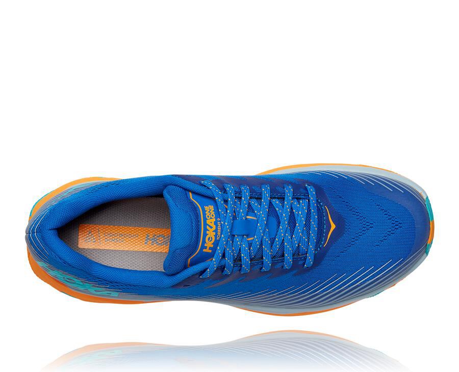 Tenis Trail Hoka One One Masculino Azuis - Torrent 2 - 517-ZLXBAM